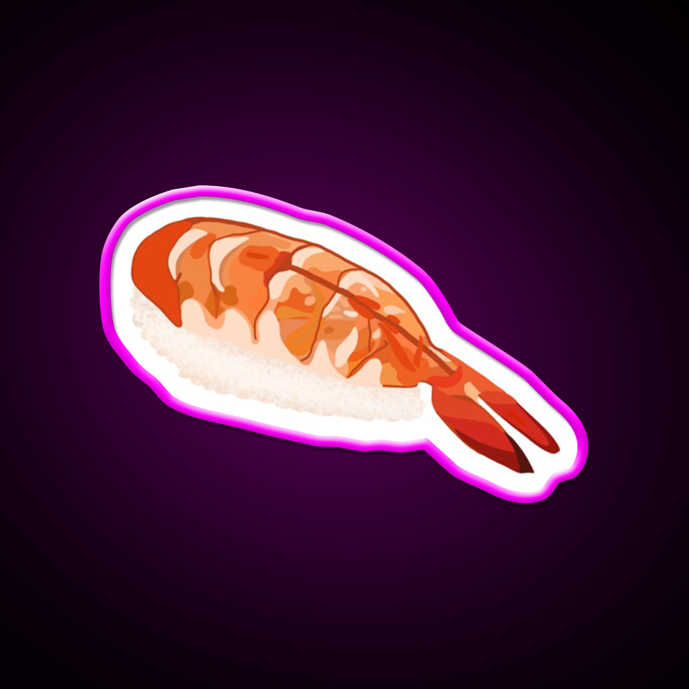 Sushi Led Neon Sign Chinese Food Restaurant Wall Art Rgb Color