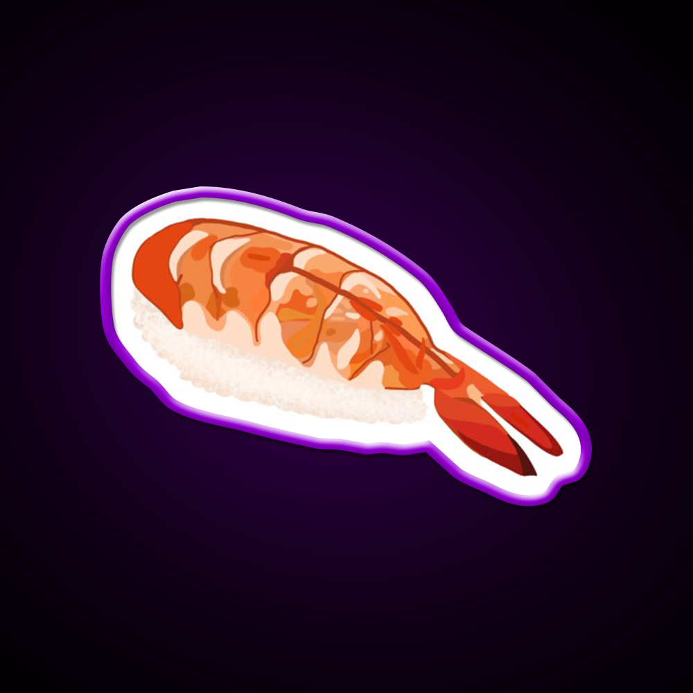 Sushi Led Neon Sign Chinese Food Restaurant Wall Art Rgb Color