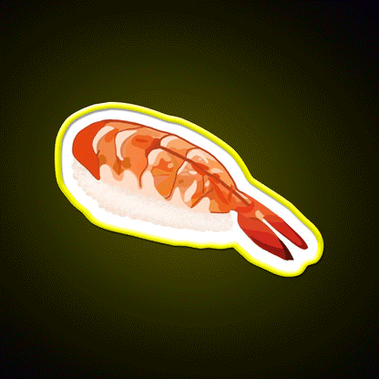 Sushi Led Neon Sign Chinese Food Restaurant Wall Art Rgb Color