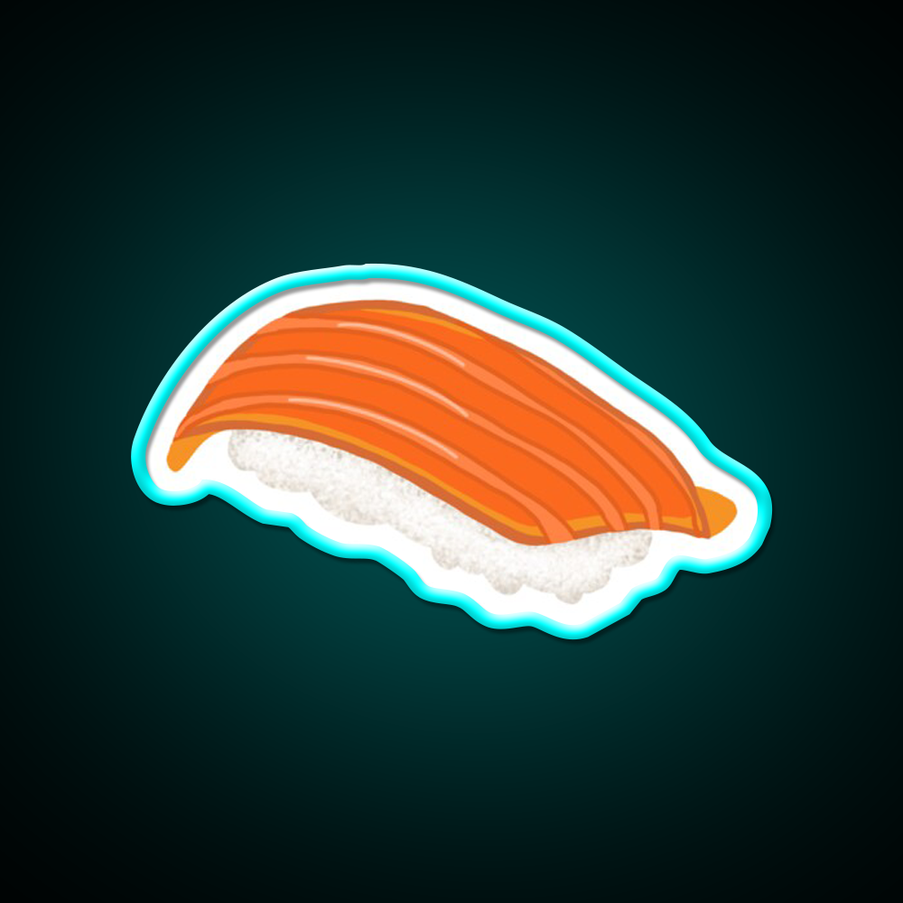 Sushi Led Neon Sign Chinese Food Wall Art Rgb Color