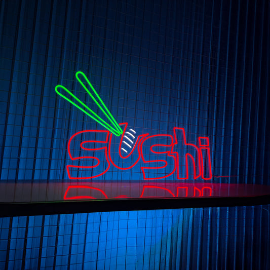 Sushi Led Sign Restaurant Decor