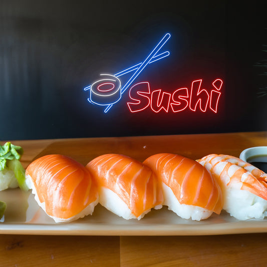 Sushi Neon Sign Restaurant Signs