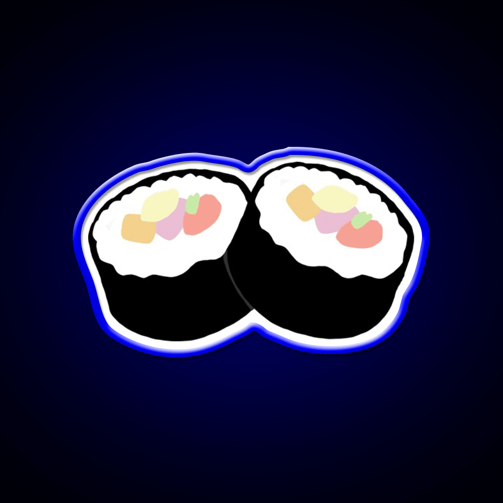 Sushi Snack Food Led Neon Sign Rgb Color - Shineneon