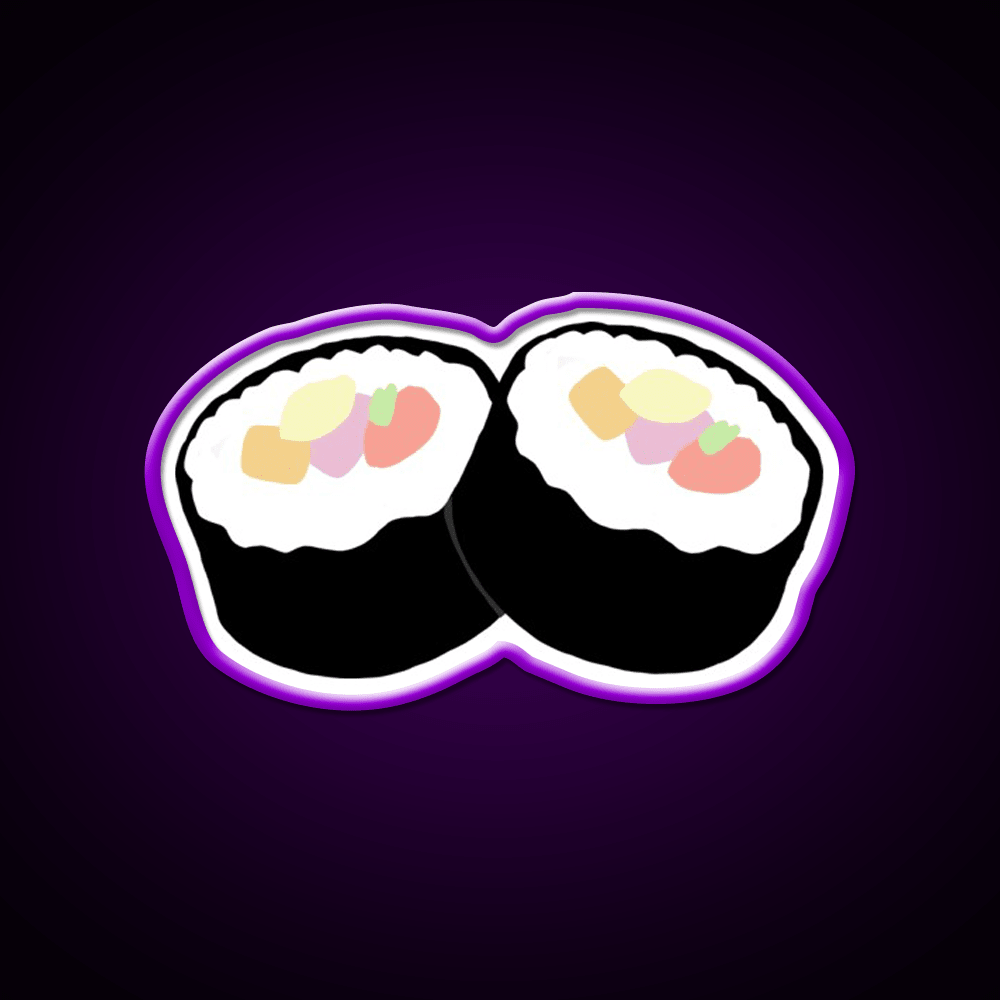 Sushi Snack Food Led Neon Sign Rgb Color - Shineneon