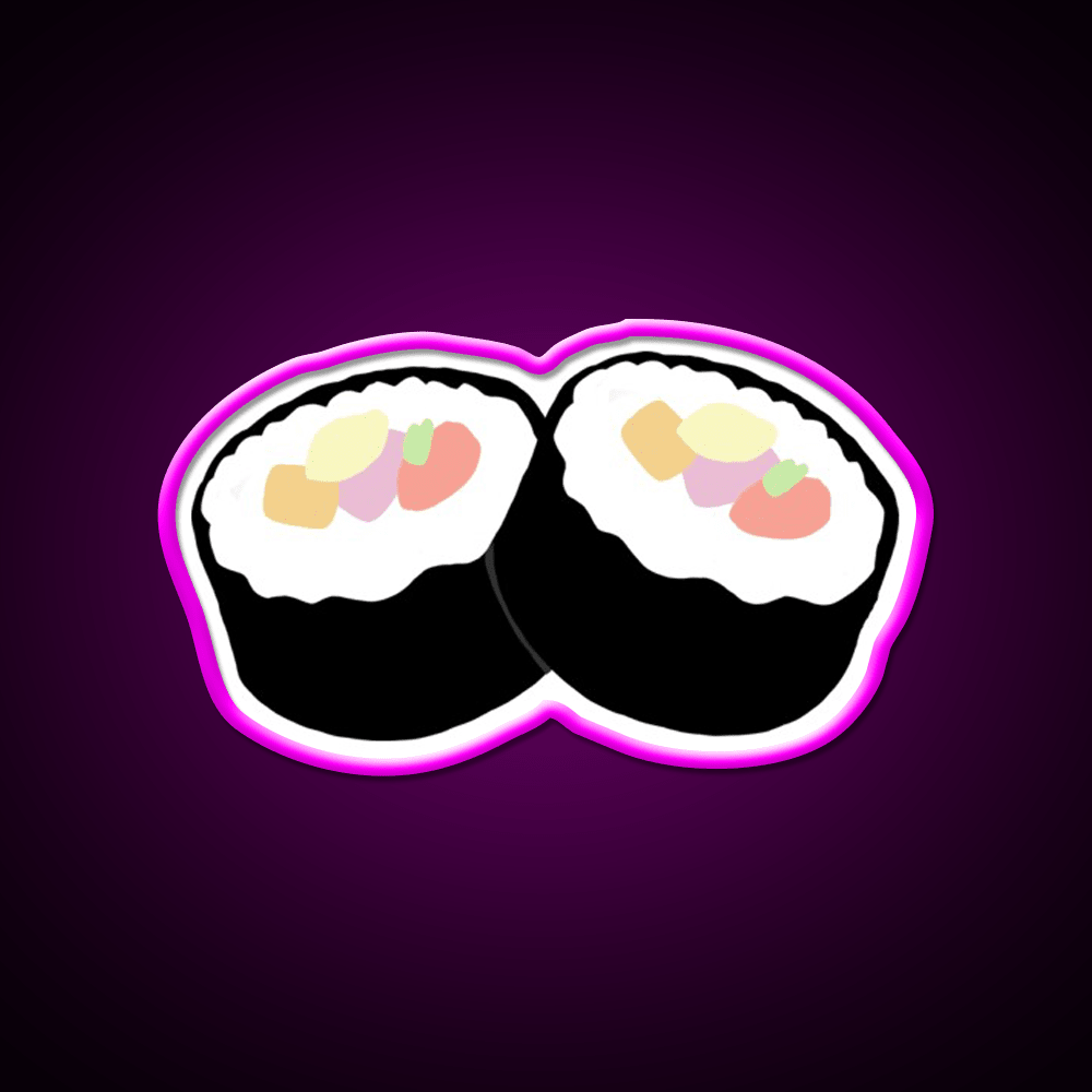 Sushi Snack Food Led Neon Sign Rgb Color - Shineneon