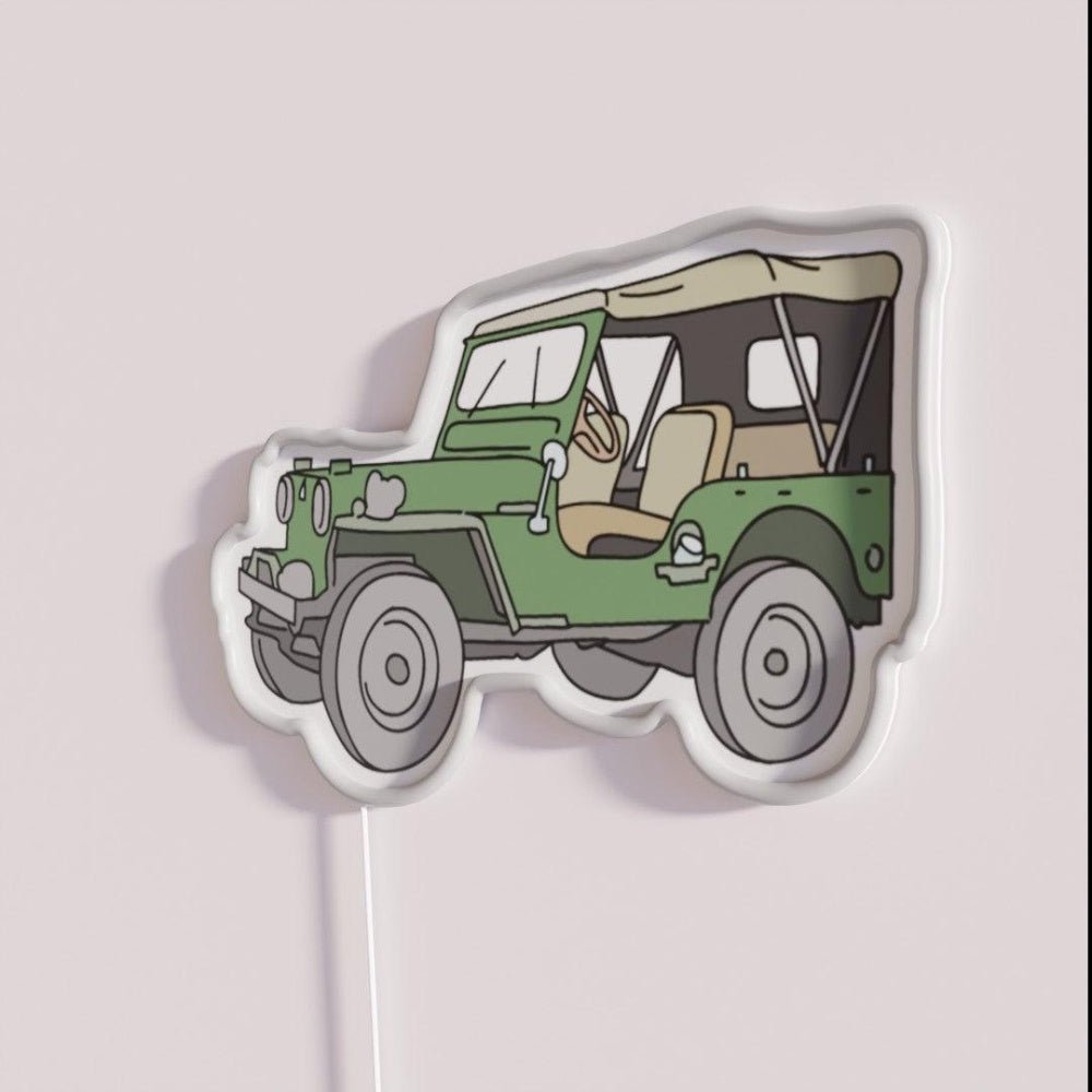Suv All Terrain Vehicle Rgb Led Neon Sign - Shineneon