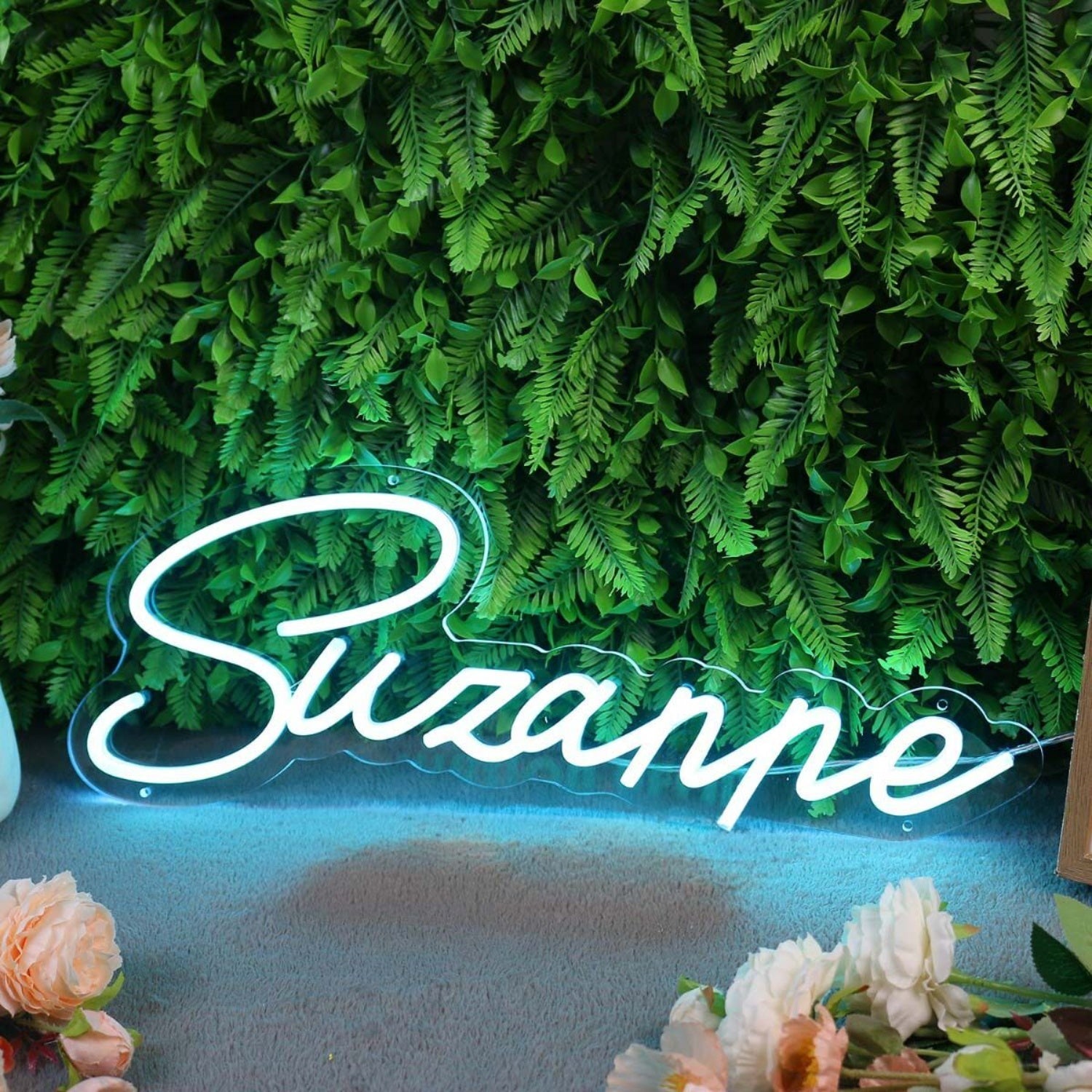 Suzanne Blue Led Neon Sign - Shineneon