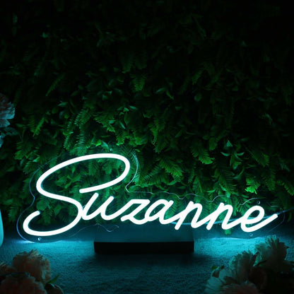 Suzanne Blue Led Neon Sign - Shineneon