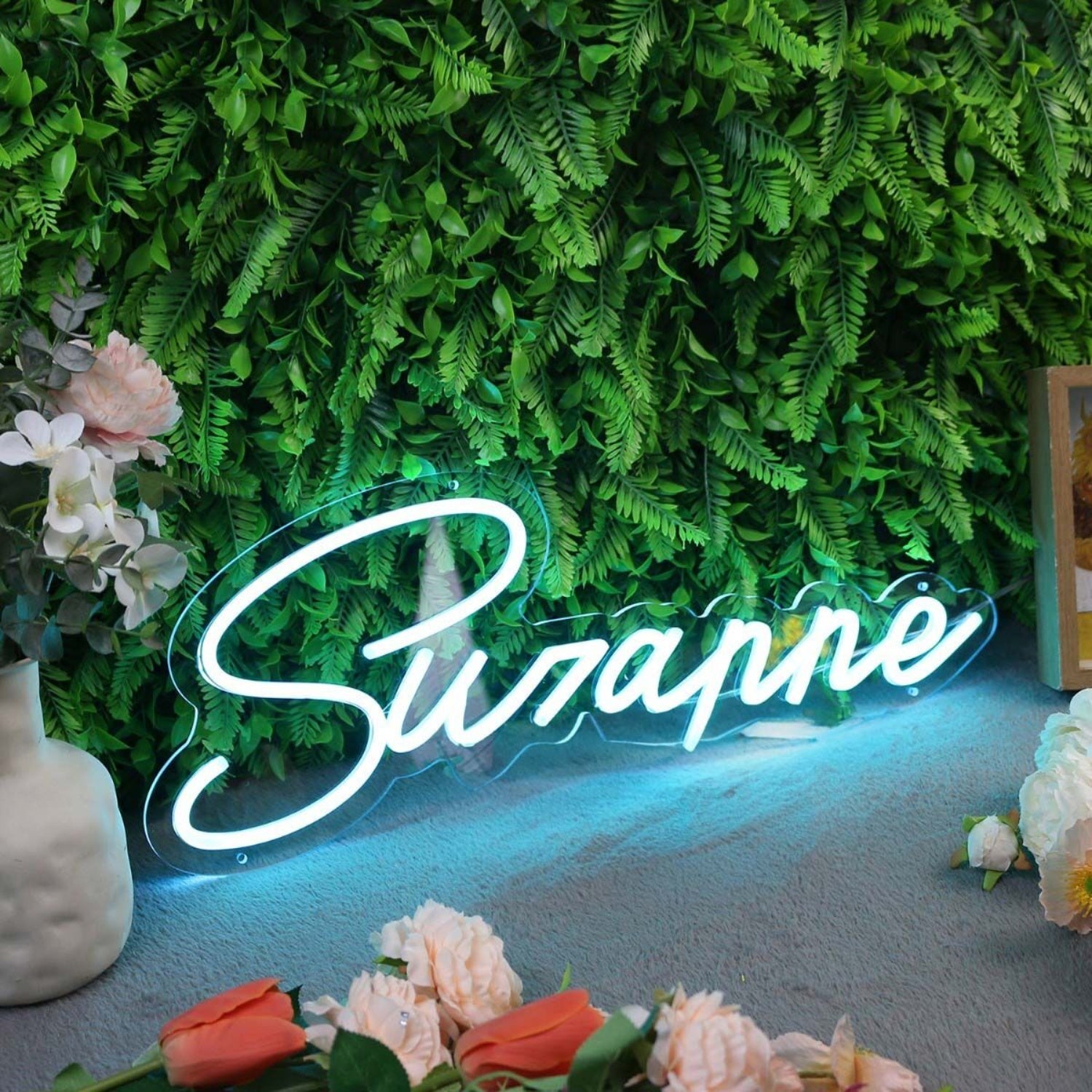 Suzanne Blue Led Neon Sign - Shineneon