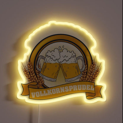 Swabian Whole Grain Prudel Rgb Led Neon Sign - Shineneon