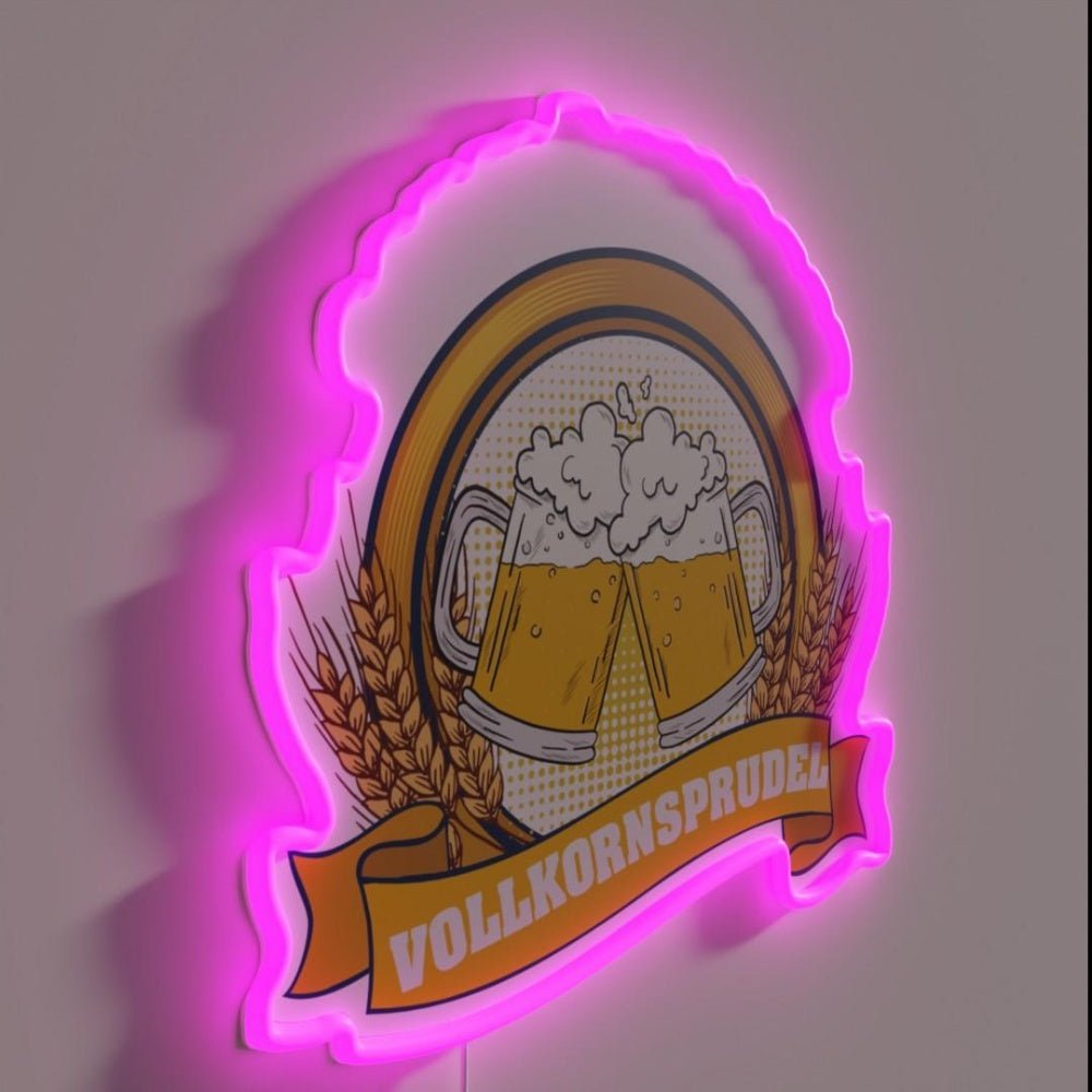 Swabian Whole Grain Prudel Rgb Led Neon Sign - Shineneon