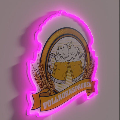 Swabian Whole Grain Prudel Rgb Led Neon Sign - Shineneon