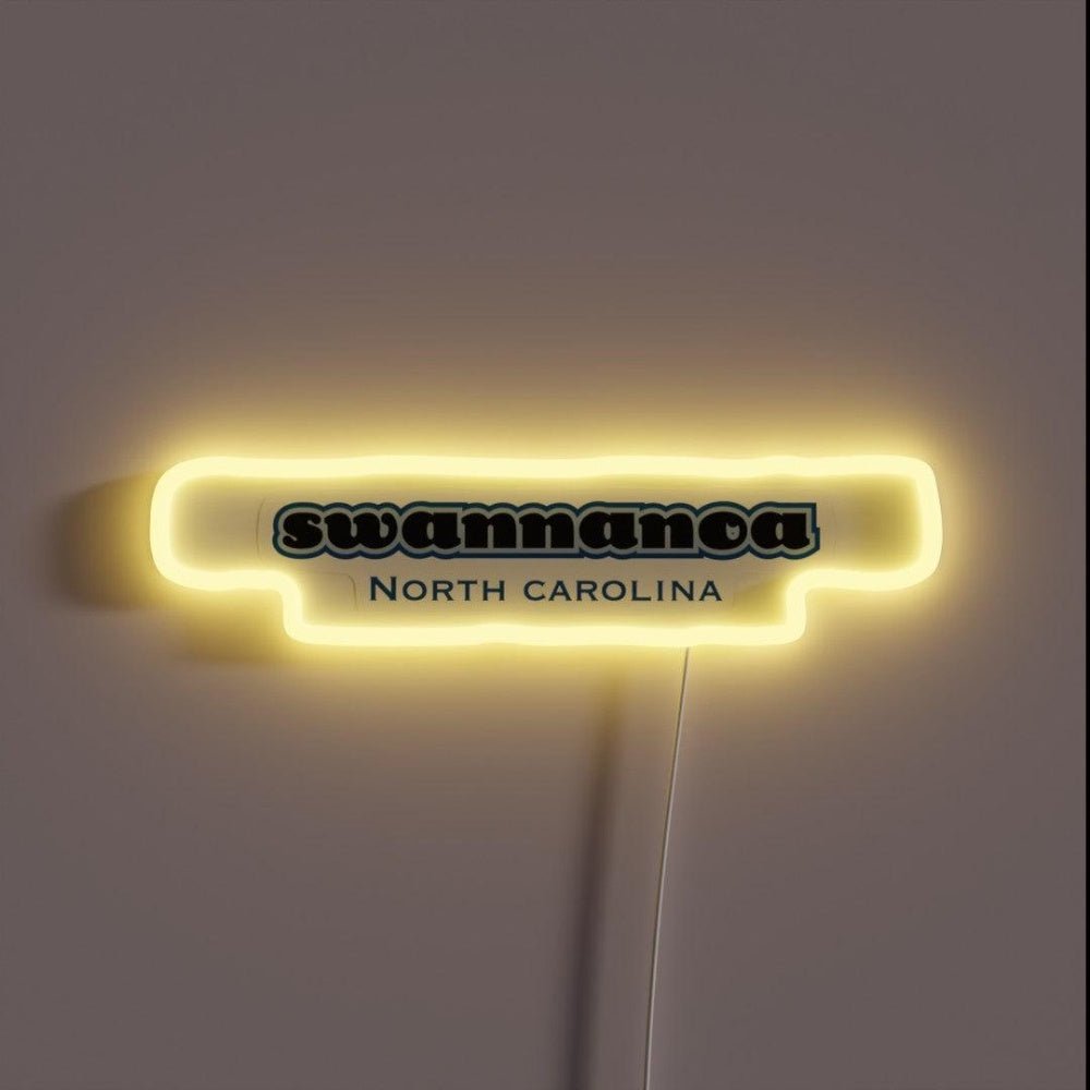 Swannanoa North Carolina Asheville Rgb Led Neon Sign - Shineneon