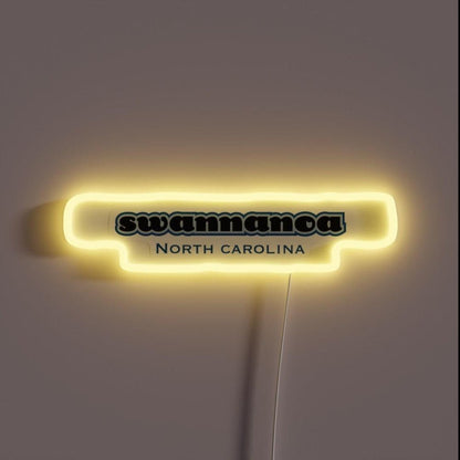 Swannanoa North Carolina Asheville Rgb Led Neon Sign - Shineneon