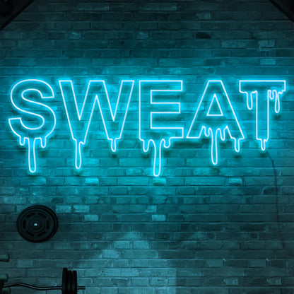 Sweat Led Neon Sign Infuse Your Space Neon Art Sign | Shineneon