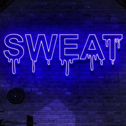Sweat Led Neon Sign Infuse Your Space Neon Art Sign | Shineneon