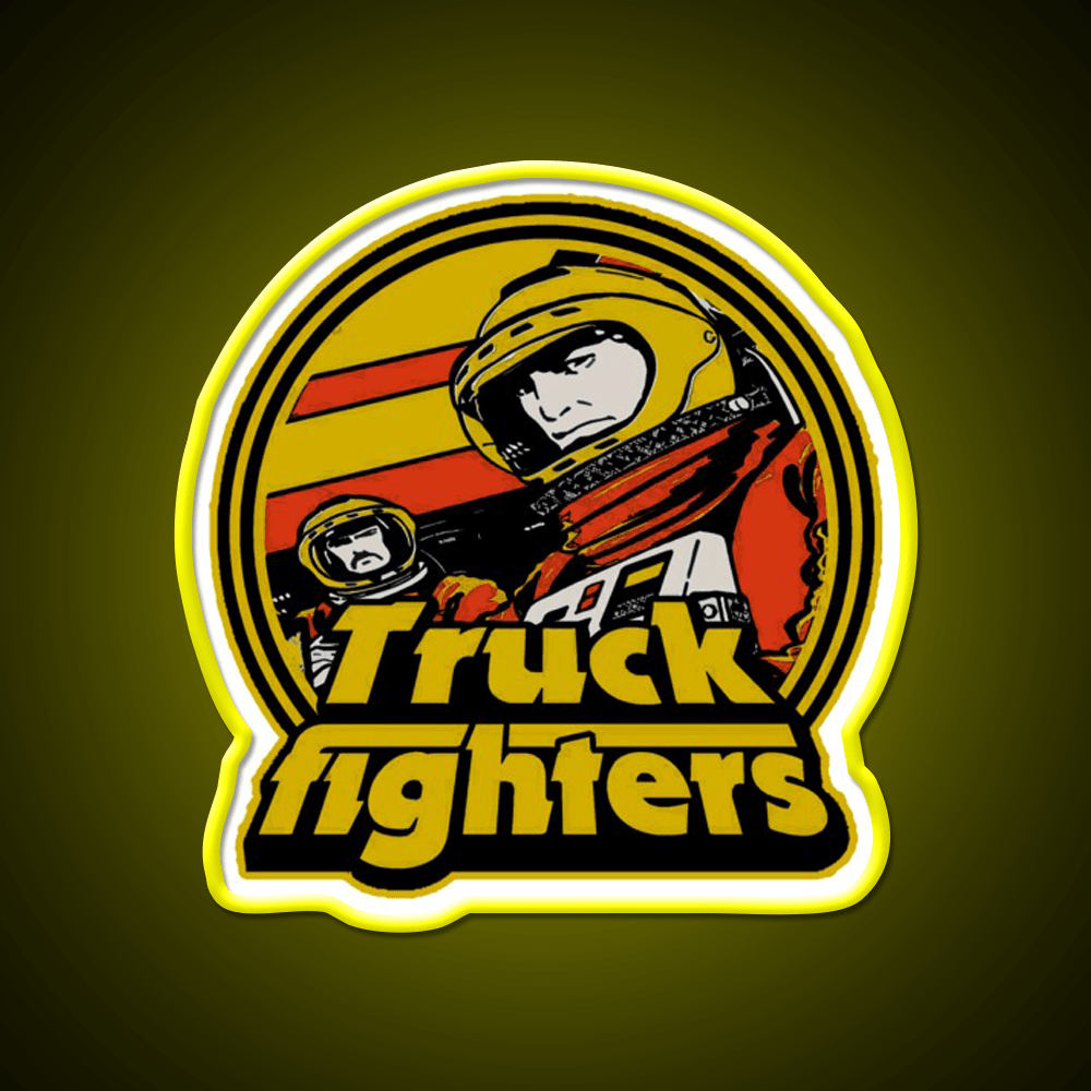 Swedish Truckfighters Stoner Rock Hemp Inspired Green Leaf Led Neon Sign Rgb Color - Shineneon