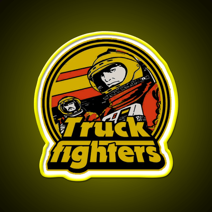 Swedish Truckfighters Stoner Rock Hemp Inspired Green Leaf Led Neon Sign Rgb Color - Shineneon