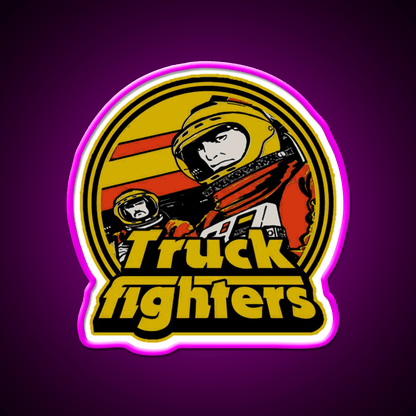 Swedish Truckfighters Stoner Rock Hemp Inspired Green Leaf Led Neon Sign Rgb Color - Shineneon