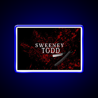 Sweeney Todd Barber Shop Haircut Led Neon Sign - LED neon sign view 5