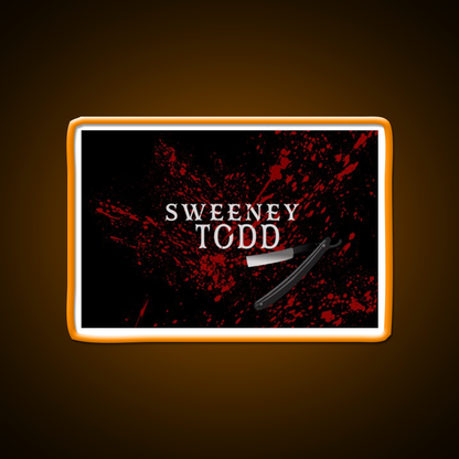 Sweeney Todd Barber Shop Haircut Led Neon Sign - LED neon sign view 6
