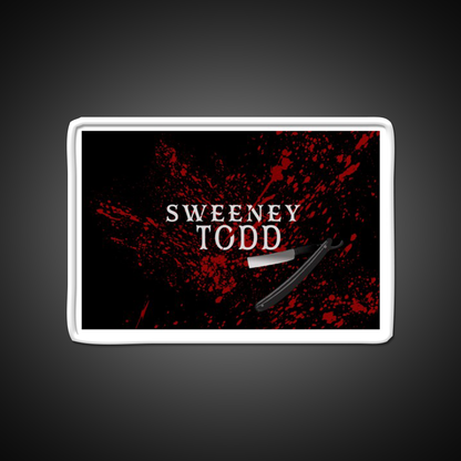 Sweeney Todd Barber Shop Haircut Led Neon Sign - LED neon sign view 11