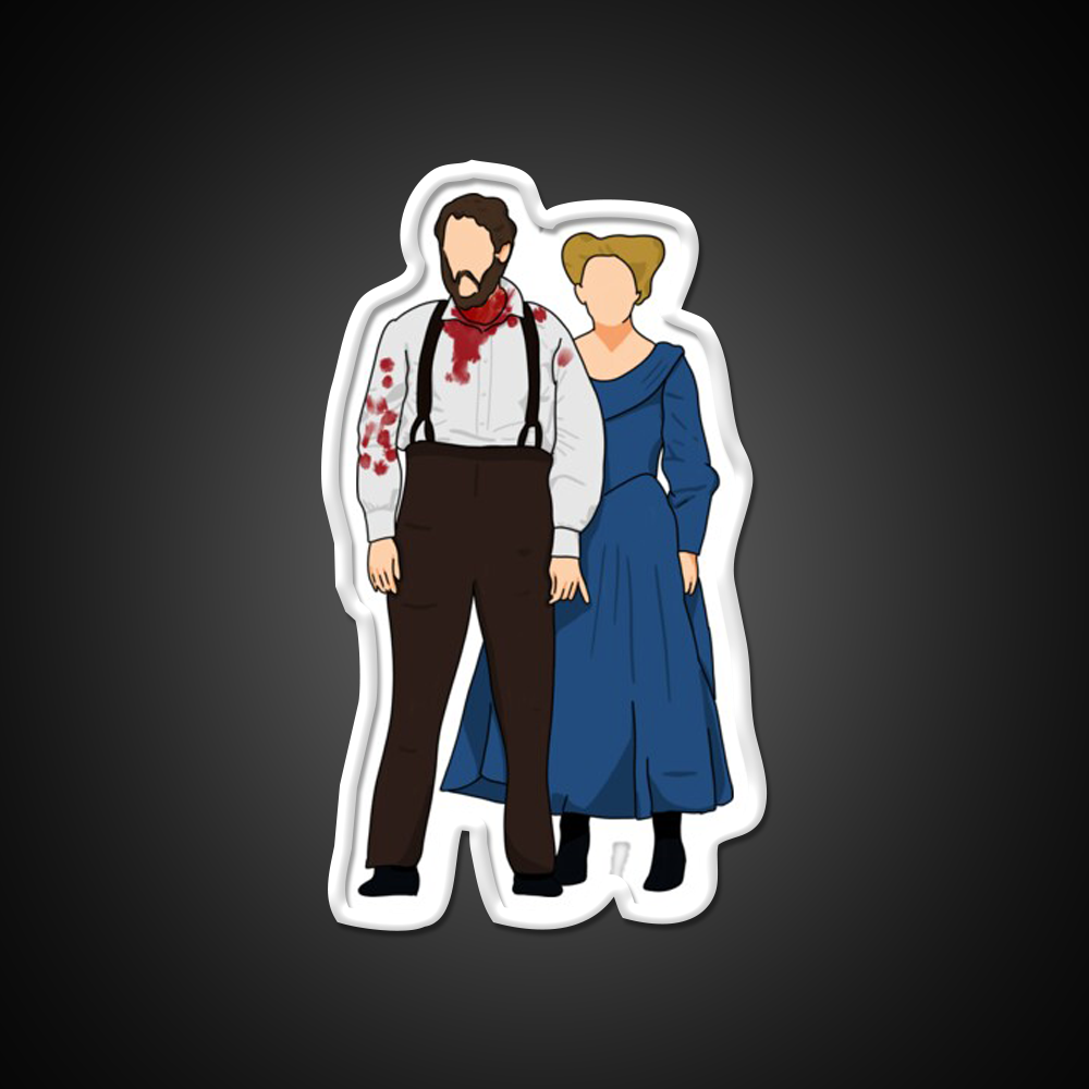 Sweeney Todd Covered In Blood And Mrs Lovett Barber Shop Led Neon Sign - LED neon sign view 11