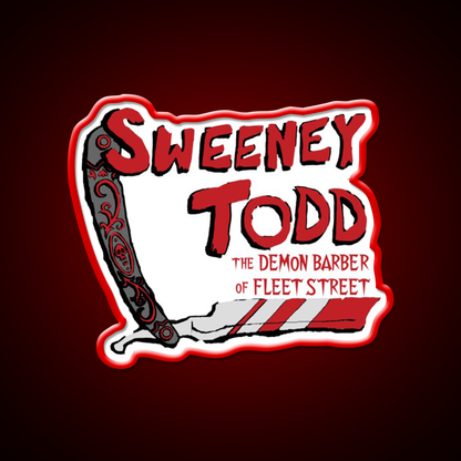 Sweeney Todd Title Print Barber Shop Haircut Led Neon Sign - LED neon sign view 10