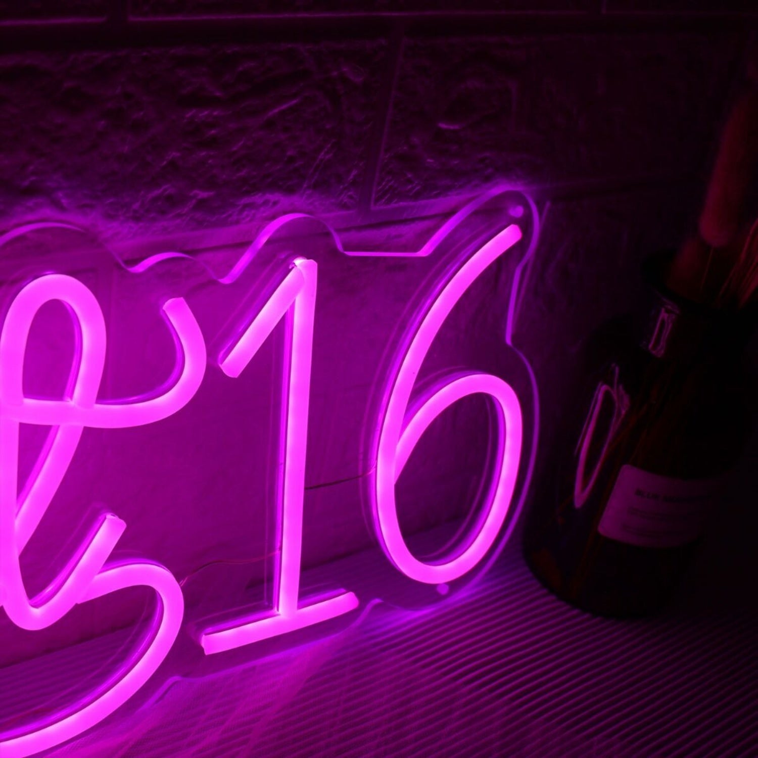 Sweet 16 Pink Led Neon Sign - Shineneon