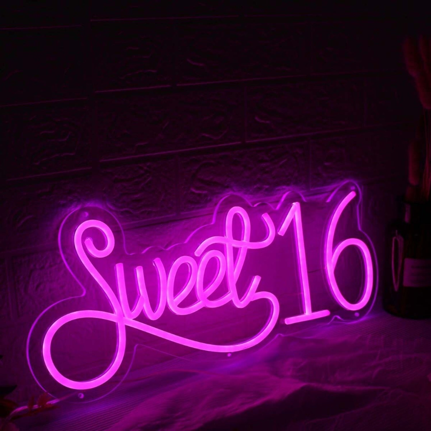 Sweet 16 Pink Led Neon Sign - Shineneon