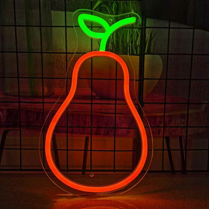 Sweet And Juicy Pear Led Neon Sign | Shineneon