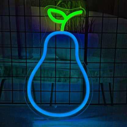 Sweet And Juicy Pear Led Neon Sign | Shineneon