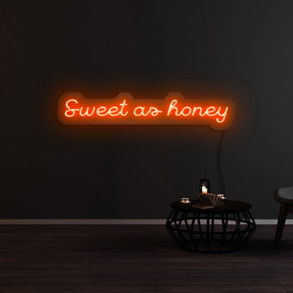 Sweet As Honey Led Neon Sign - Shineneon