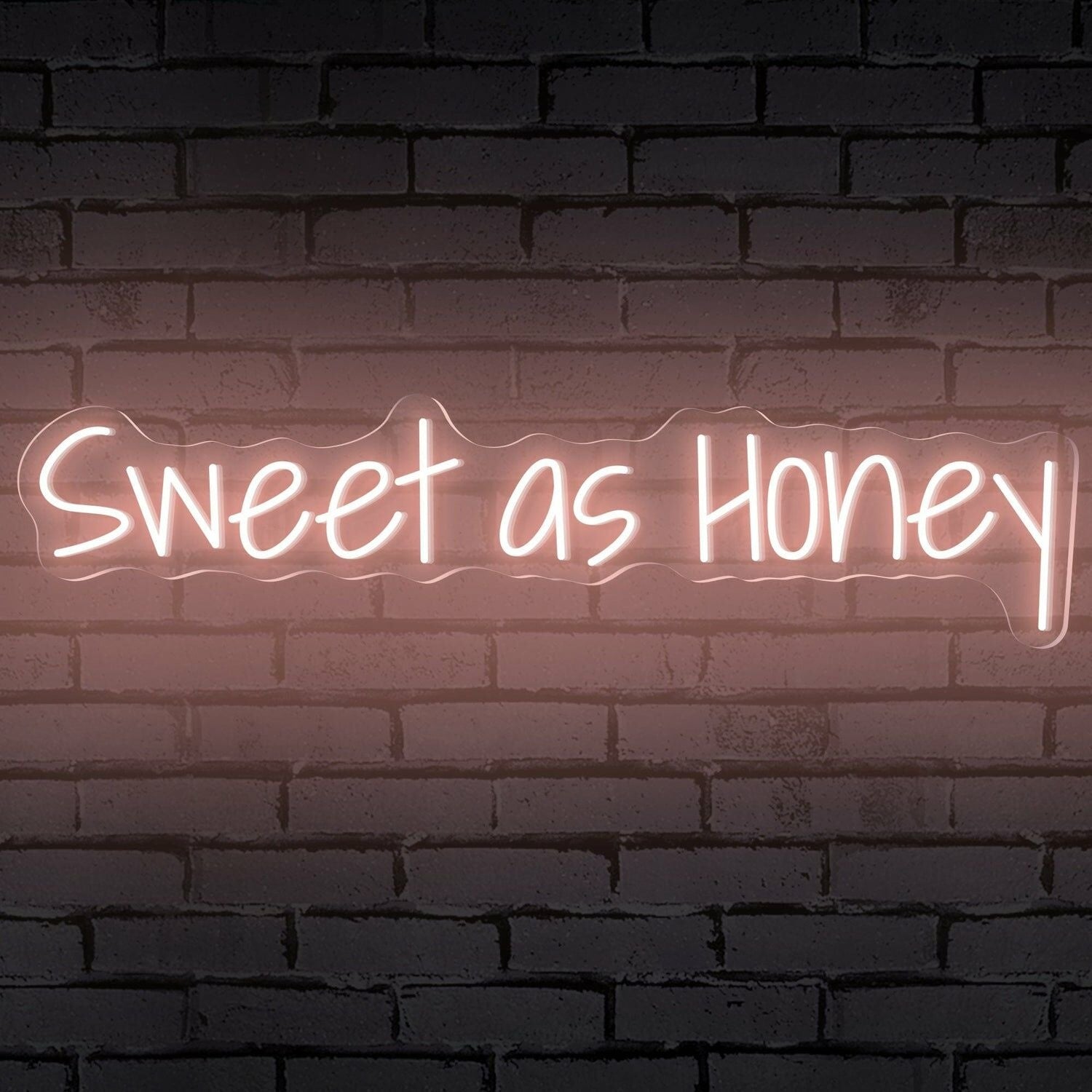 Sweet As Honey Words Led Neon Sign - Shineneon