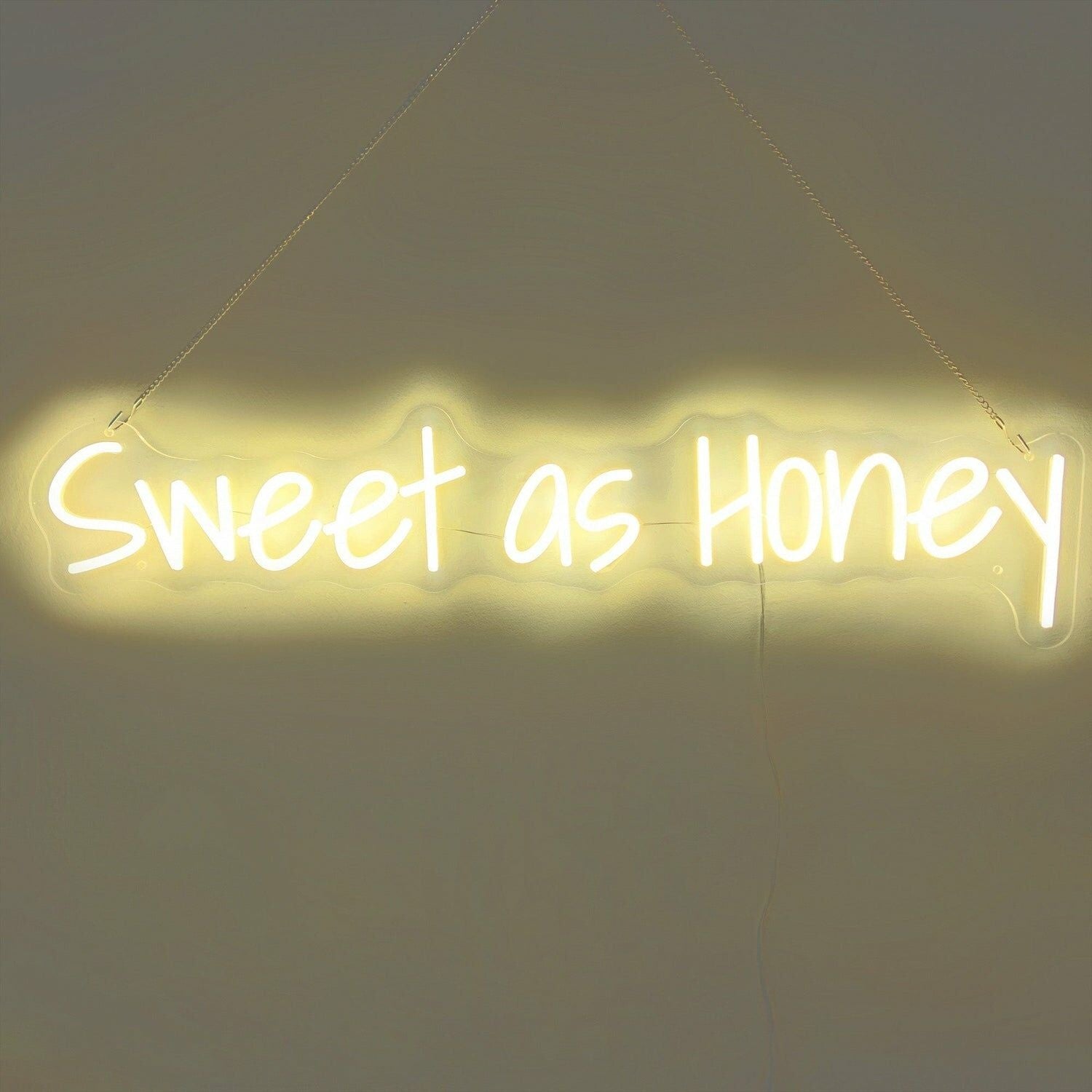 Sweet As Honey Words Led Neon Sign - Shineneon