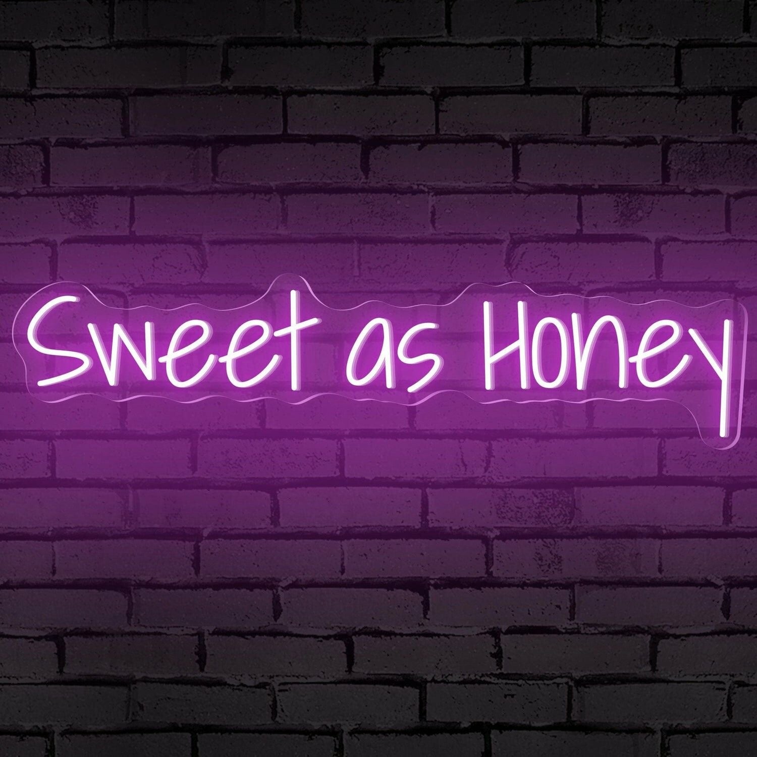 Sweet As Honey Words Led Neon Sign - Shineneon