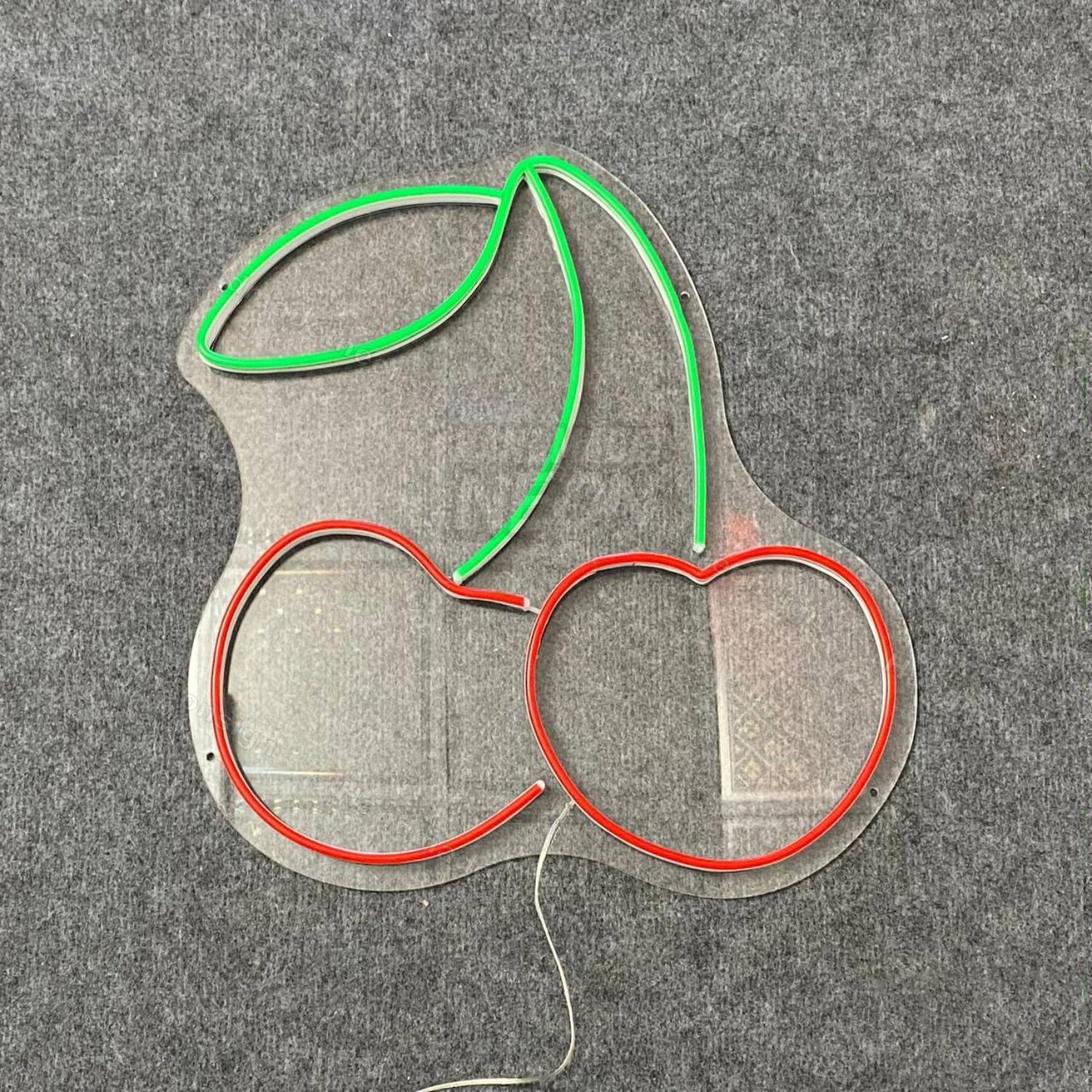 Sweet Cherry Led Neon Sign Food Neon Decor | Shineneon