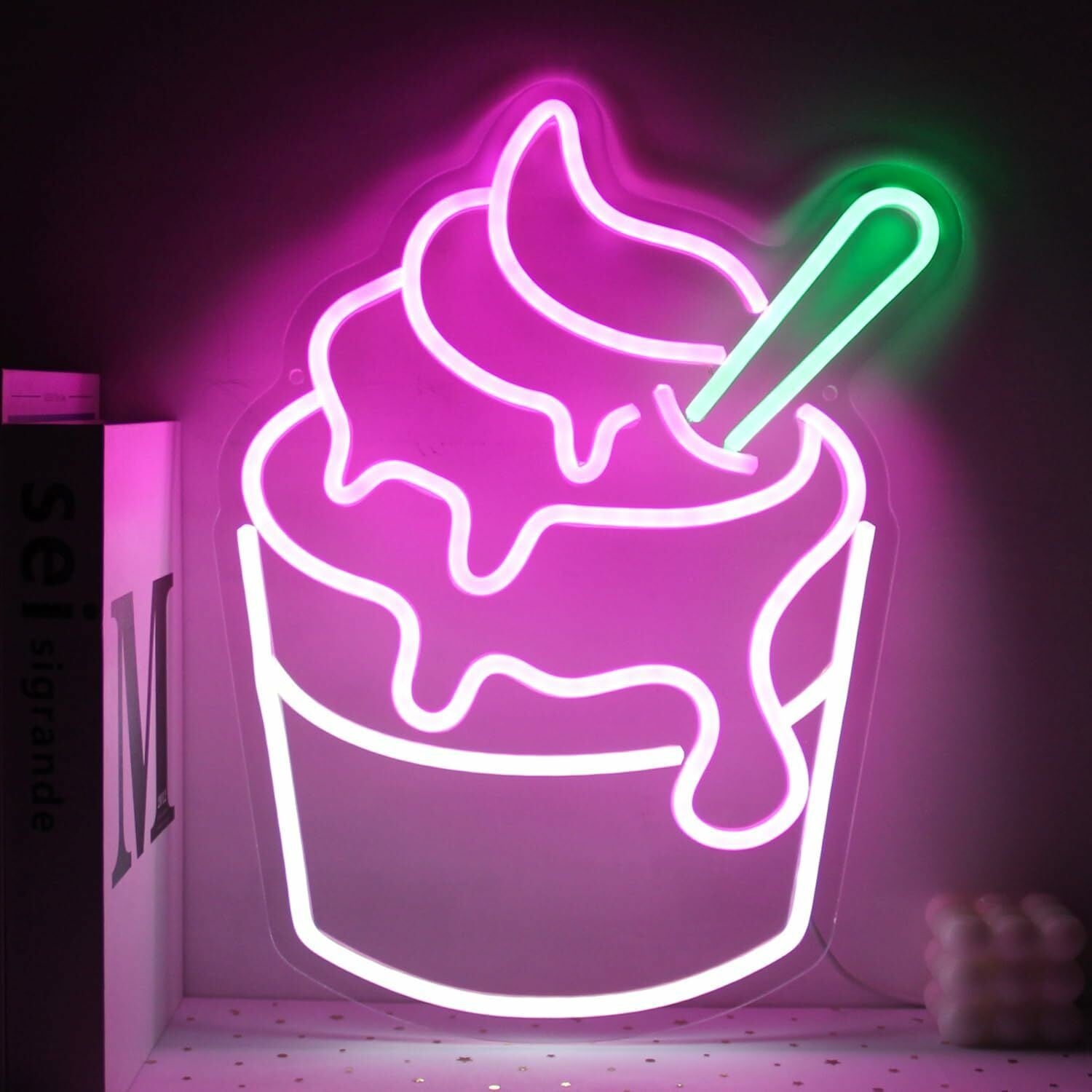 Sweet Cone Ice Cream Led Neon Sign | Shineneon