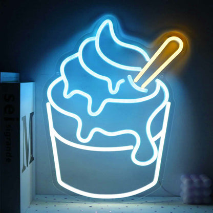 Sweet Cone Ice Cream Led Neon Sign | Shineneon