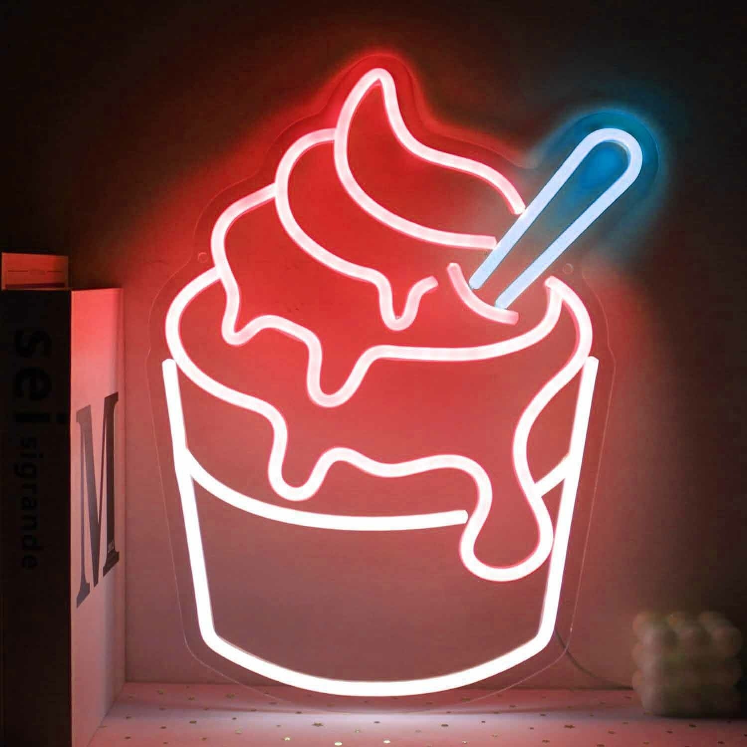 Sweet Cone Ice Cream Led Neon Sign | Shineneon