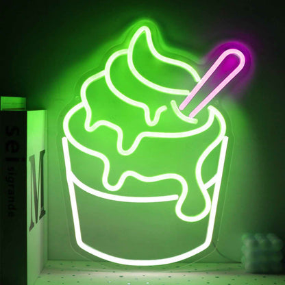 Sweet Cone Ice Cream Led Neon Sign | Shineneon