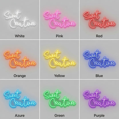 Sweet Creature LED Neon Sign Wall Neon Sign - Shineneon