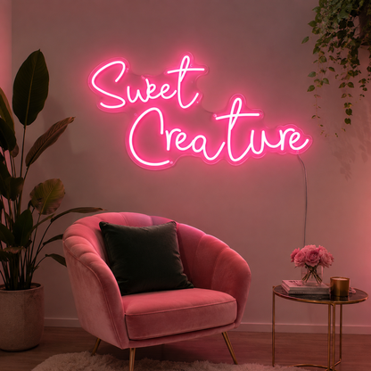 Sweet Creature Wall Decor LED Neon Sign main product image