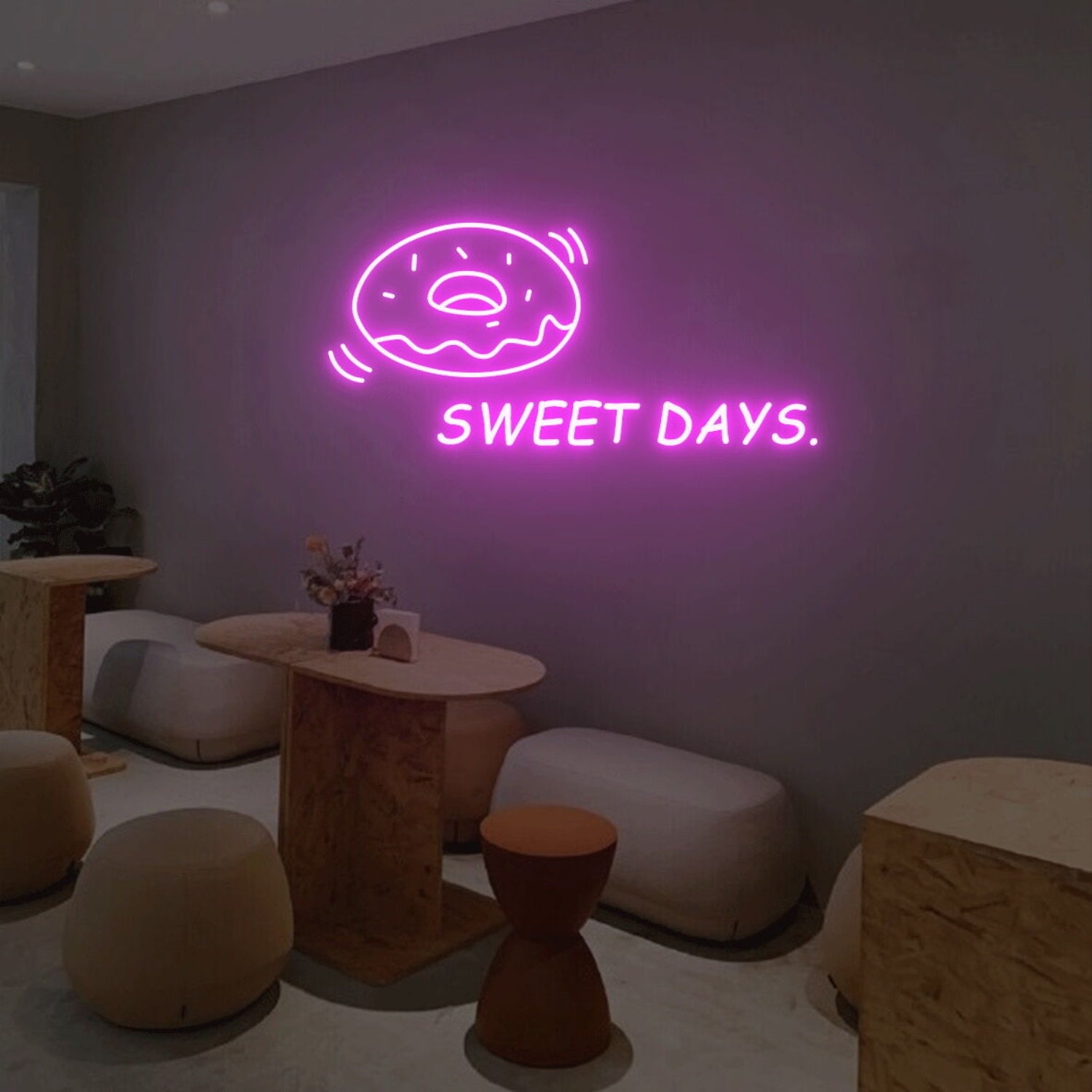 Sweet Days And Donuts Led Neon Sign | Shineneon