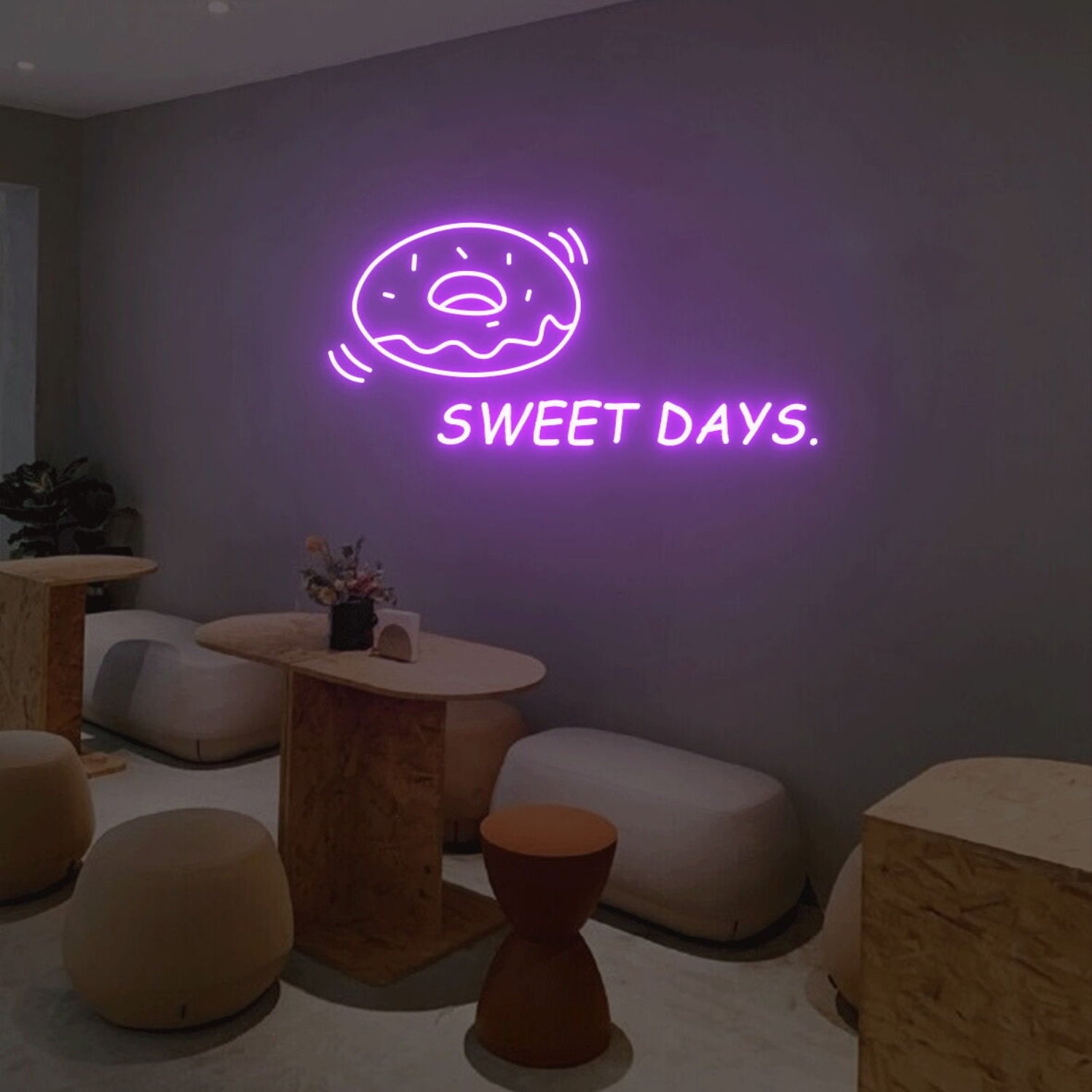 Sweet Days And Donuts Led Neon Sign | Shineneon