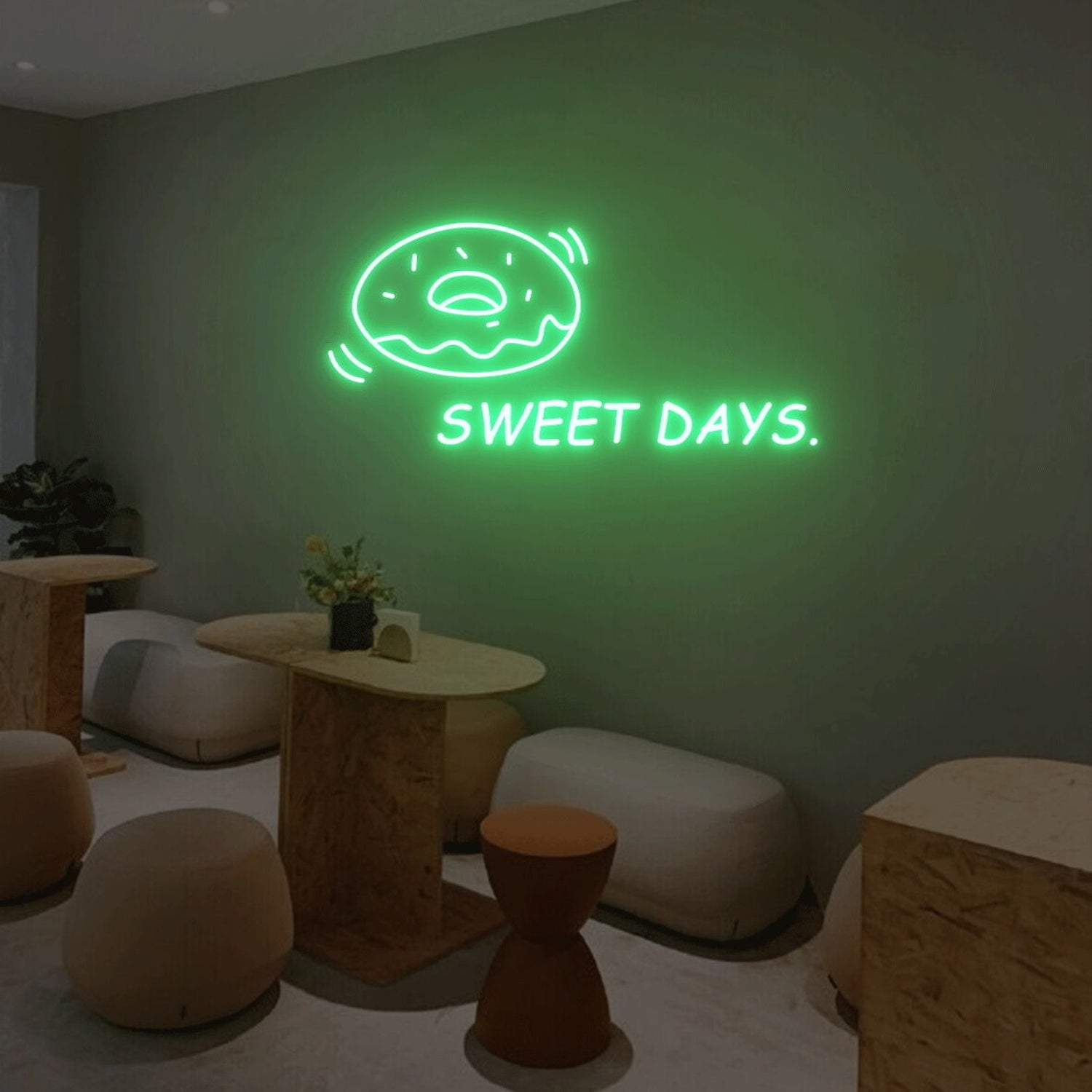 Sweet Days And Donuts Led Neon Sign | Shineneon