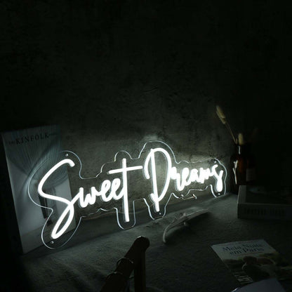 Sweet Dream White Custom Led Neon Sign - Shineneon