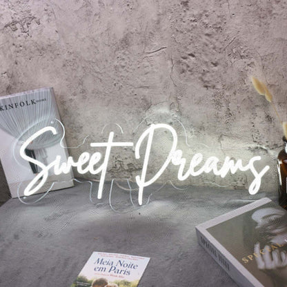 Sweet Dream White Custom Led Neon Sign - Shineneon
