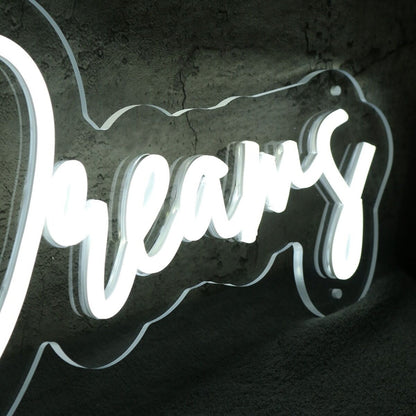 Sweet Dream White Custom Led Neon Sign - Shineneon