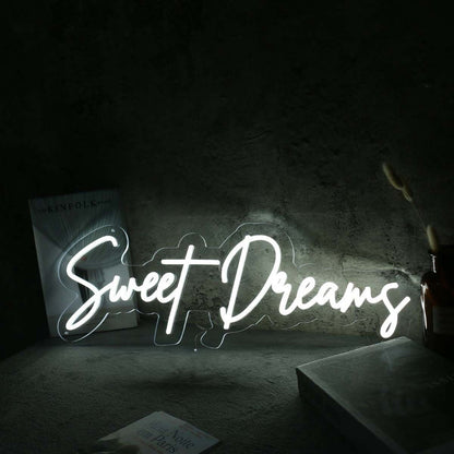 Sweet Dream White Custom Led Neon Sign - Shineneon